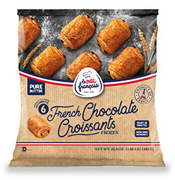 Authentic French Chocolate Croissants